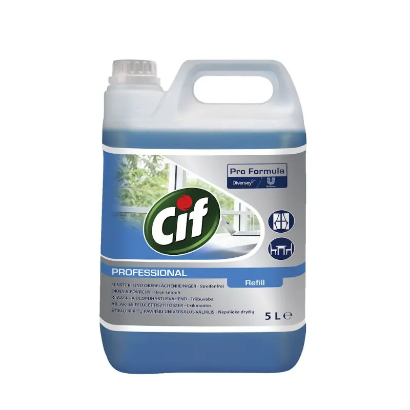 Cif detergent geamuri & suprafete 5L