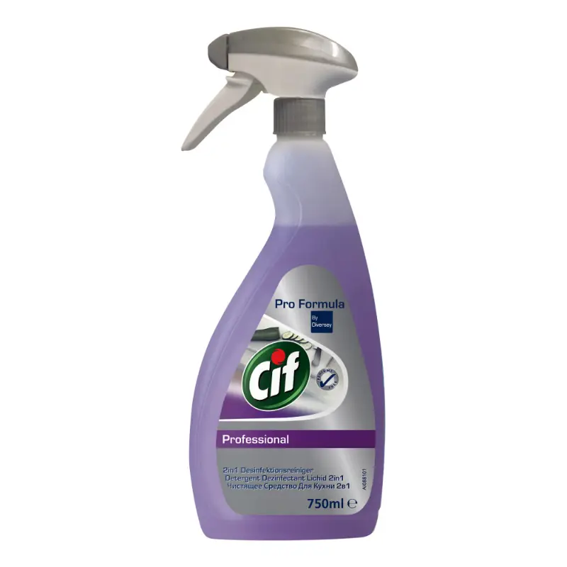 Cif profesional - detergent dezinfectant 2in1 la 750 ml