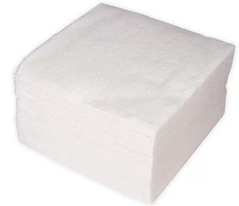 Servetele de masa albe 25x25